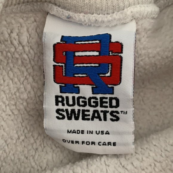 ⭐️SALE⭐️ Vintage Rugged Sweats Rutgers Crewneck XL L - Picture 4 of 6